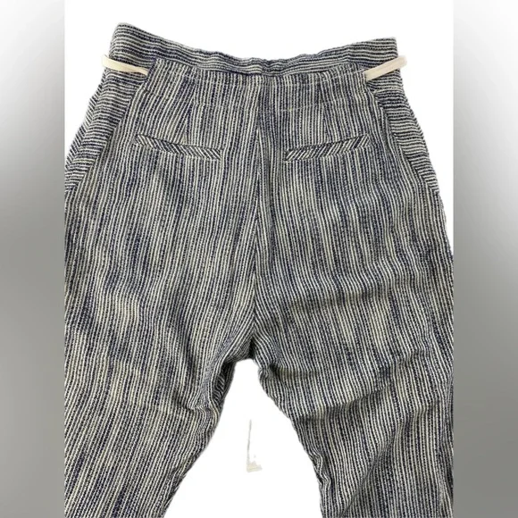 Free People Light at Sunrise Crop High Waist Pant in Blue size 6 - Picture 8 of 11